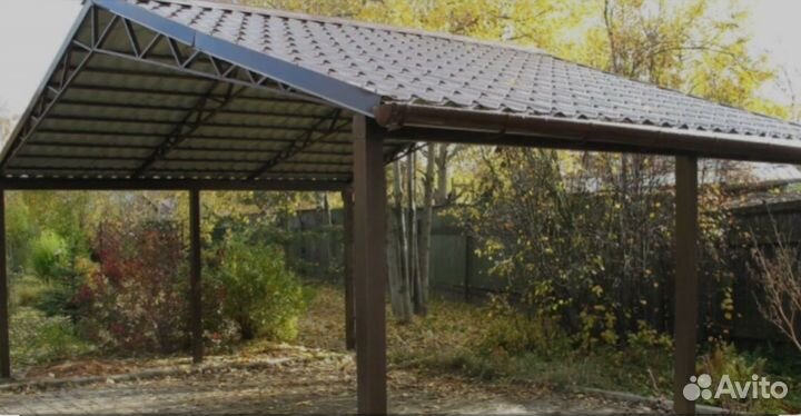 Навесы и заборы