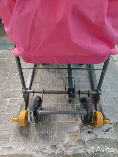 Детские санки коляска