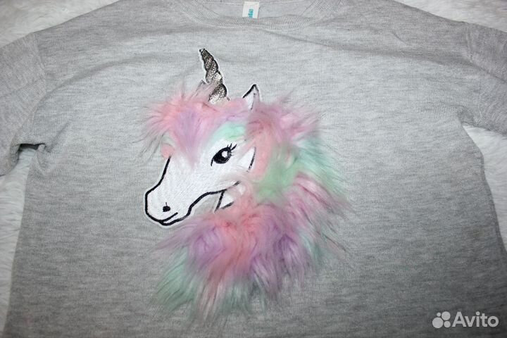 Свитер, кофта на девочку 120-128 см