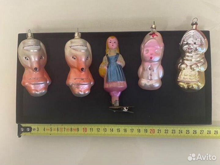 Елочные игрушки СССР советские