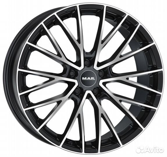 R20 5x108 8,5J ET45 D63,4 MAK Speciale Black Mirro