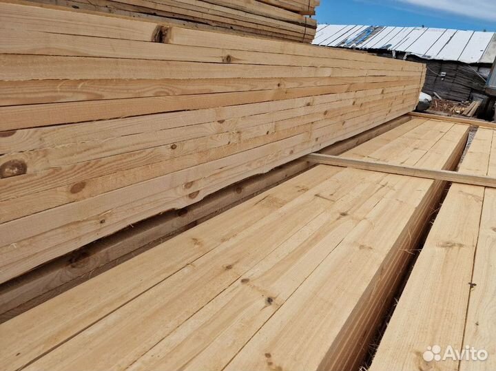 Доска обрезная 50х100х6000