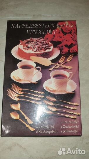 Набор столовых приборов для десерта