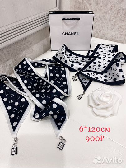 Платочки твилли Шанель, кольца для платков