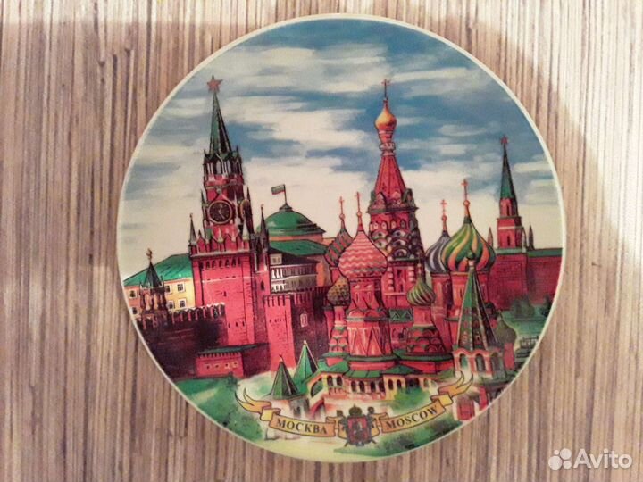 Настенная тарелка дулева и европа