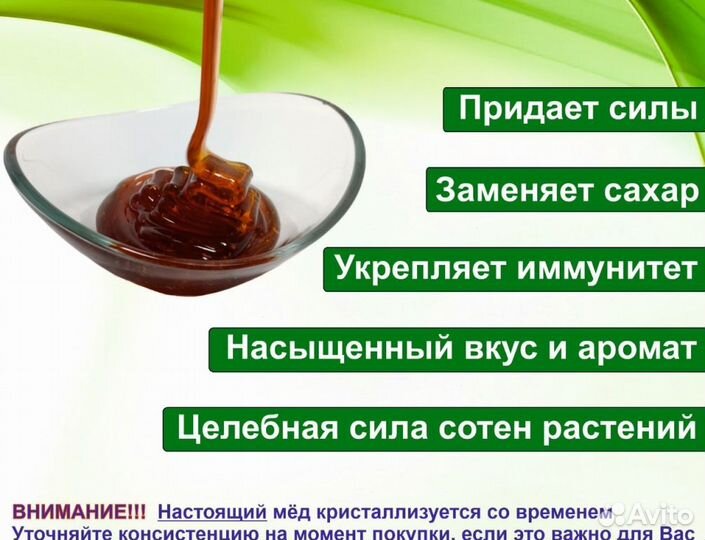 Натуральный мёд 2023 г (опт.)