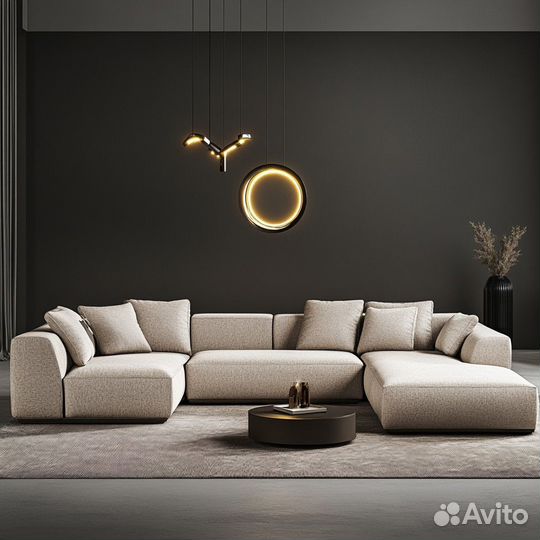 Диван п образный