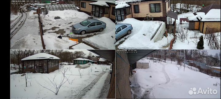 Установка Видеонаблюдения, видеокамеры