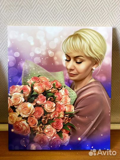 Холст с вашим фото под заказ