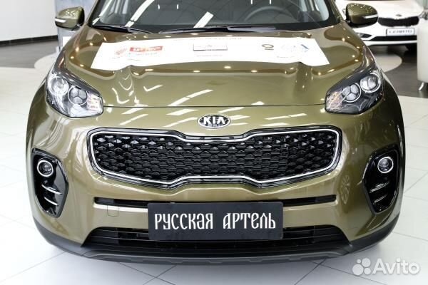 Реснички на фары Kia Sportage (2016-2020)