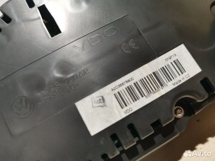 Панель приборов Volkswagen Passat B7 cdaa 2013