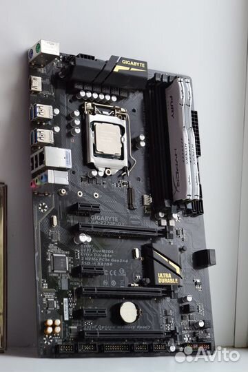 Комплект i5 7500 Z270 16 gb