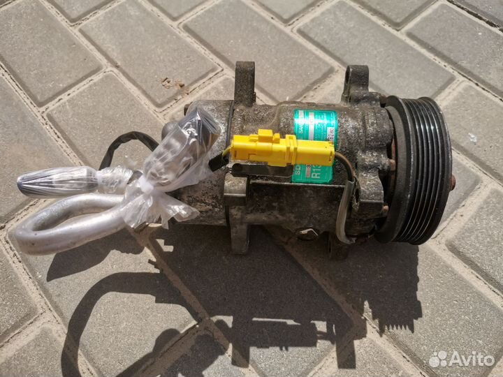 Компрессор кондиционера peugeot 206