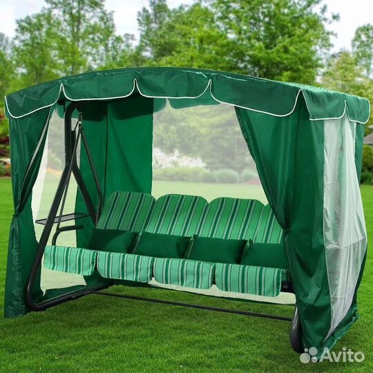 Садовые качели 4х местные