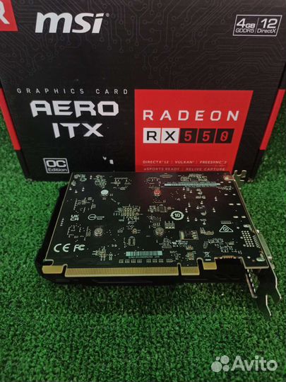 Видеокарта rx550