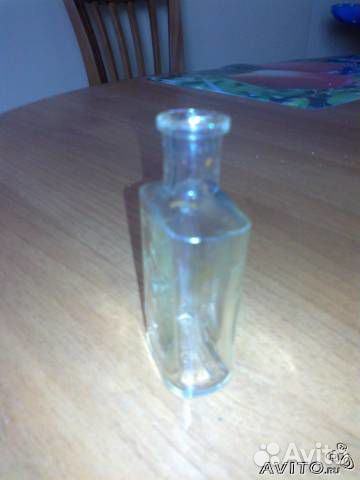 Старинная аптекарская склянка 60-е г. г. хiх в