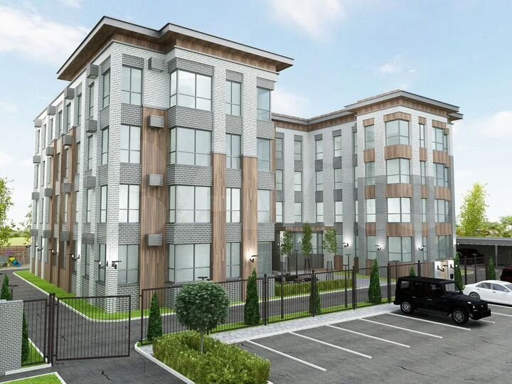 2-к. квартира, 59,3 м², 2/4 эт.