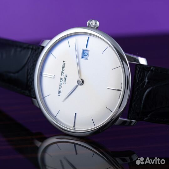Оригинал Frederique Constant Slimline Мужские