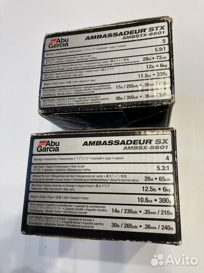 Мульт. катушки ambsx-5601 и ambstx-6601