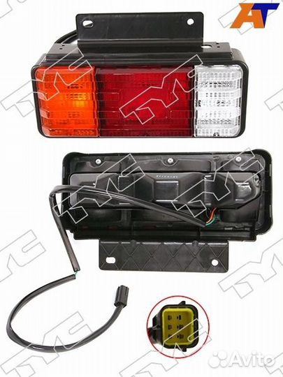 Фонарь левый задний в крыло Mazda Titan