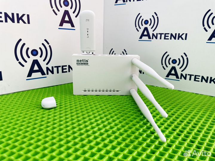 Комплект Роутер netis MW5230+Модем ZTE MF79U