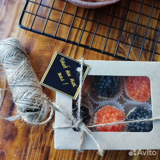 Мыло ручной работы набор икра