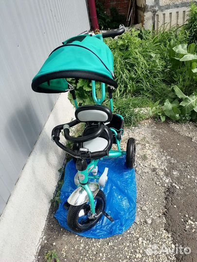 Детский велосипед с ручкой бу