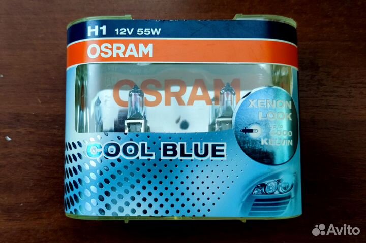 Лампа Osram H1 и H3 оригинал