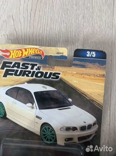 Hot Wheels Premium BMW M3 E46