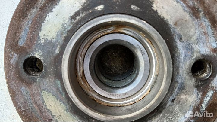 Диск тормозной задний Пежо-Ситроен