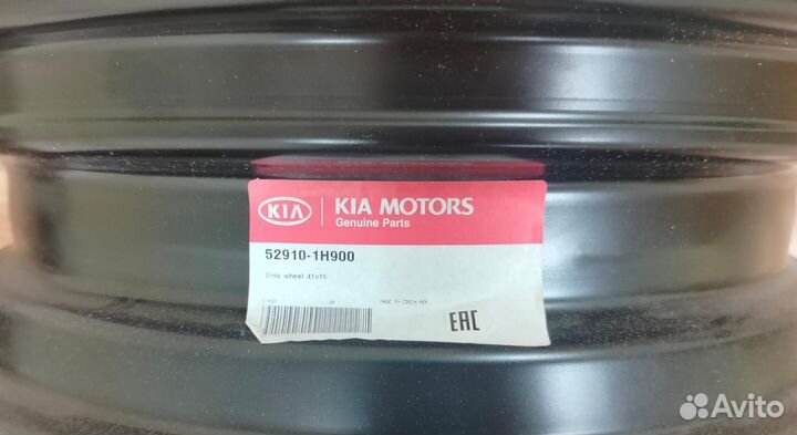 Диск запасного колеса (докатка) KIA ceed (2007)