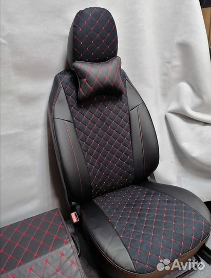 Чехлы на nissan qashqai frant