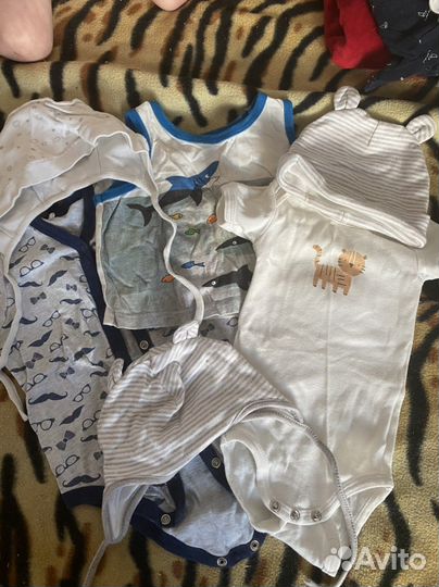 Вещи на мальчика с комплектом на выписку