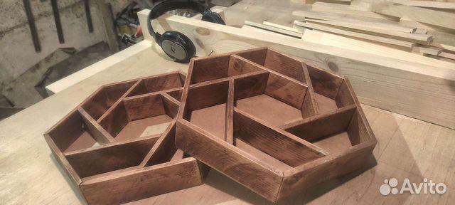 Ящик деревянный подарочный