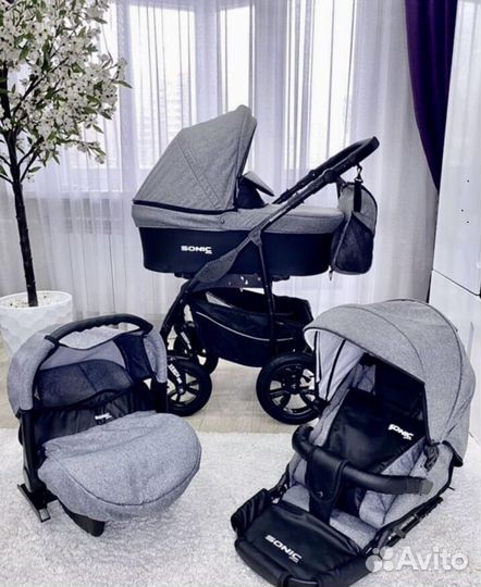 Коляска 3/1 Verdi Sonic С Документами