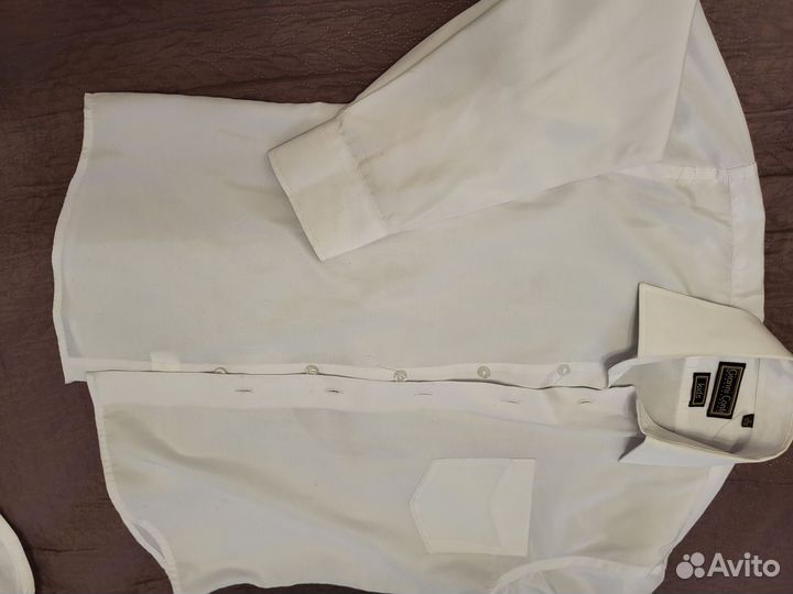 Рубашка для школьника белая