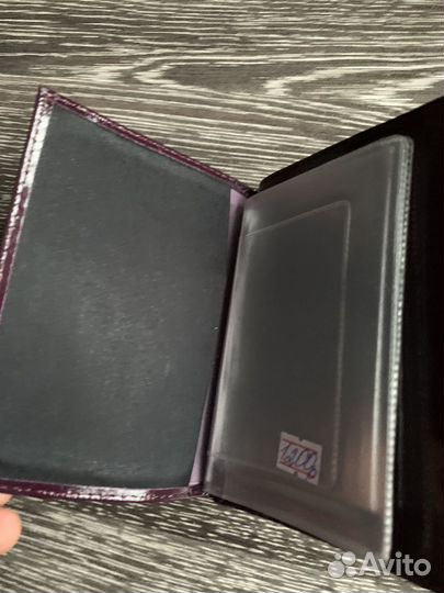 Обложка для автодокументов натуральная кожа