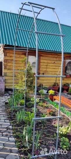 Арка- тунель, садовая металлическая