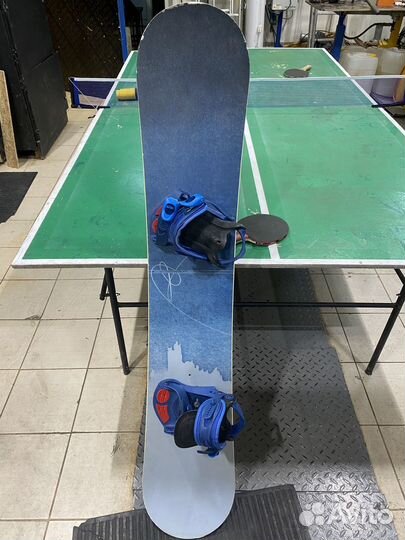 Сноуборд Burton и крепление саломон