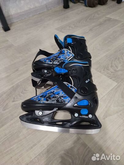Коньки детские раздвижные 34 37