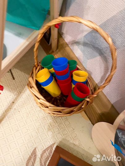 Детские игрушки и вещи, коробка