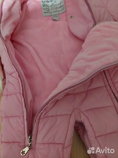 Зимний комбинезон для девочки