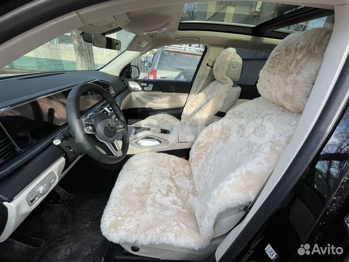 Меховые накидки из натуральной овчины