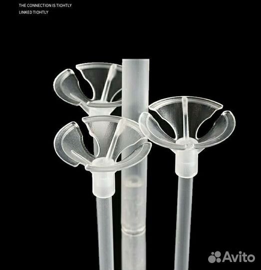 Стойка для шаров пластик 1.3 м для 13 шаров