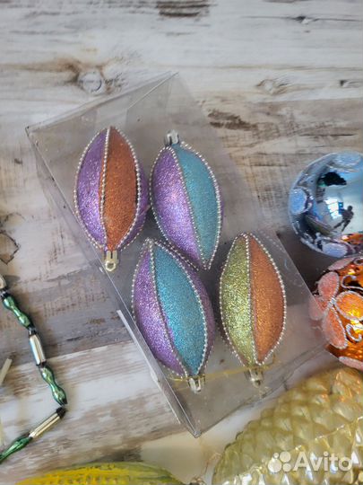 Елочные игрушки СССР звезда