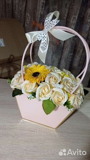 Мыльные розы букеты