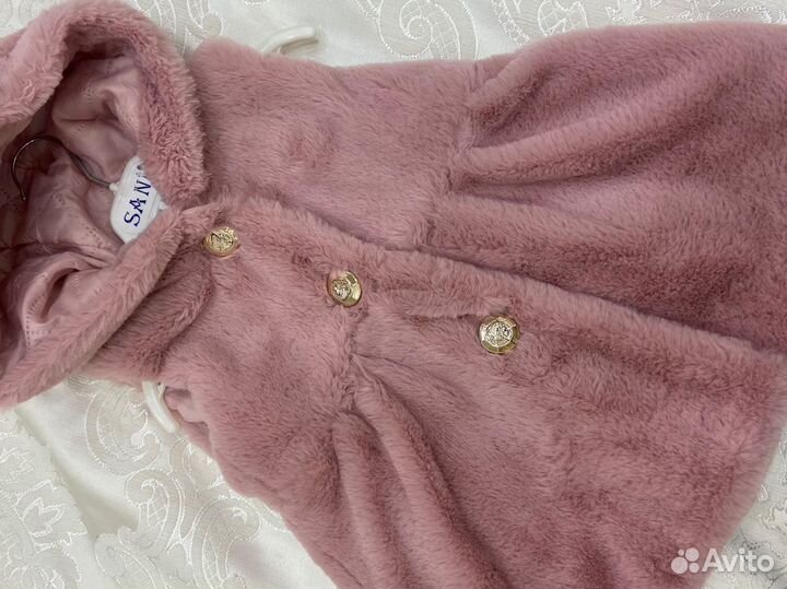 Меховая жилетка детская