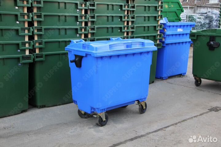 Пластиковый контейнер 660л Ш6258