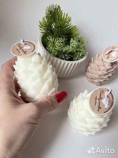 Свечи новогодние