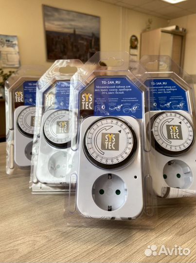Розетка с таймером (терморегулятор)